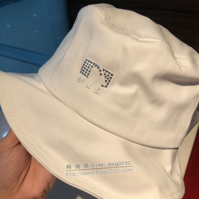 NY男女同款帽子 MLB帶鑽經典漁夫帽遮陽帽  mm1183